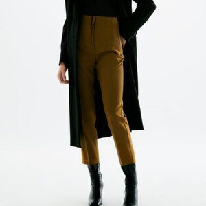 ❖ Zara High Waist Slim Pants - Khaki Green❖